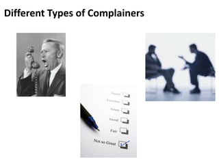 Different Types of Complainers
 