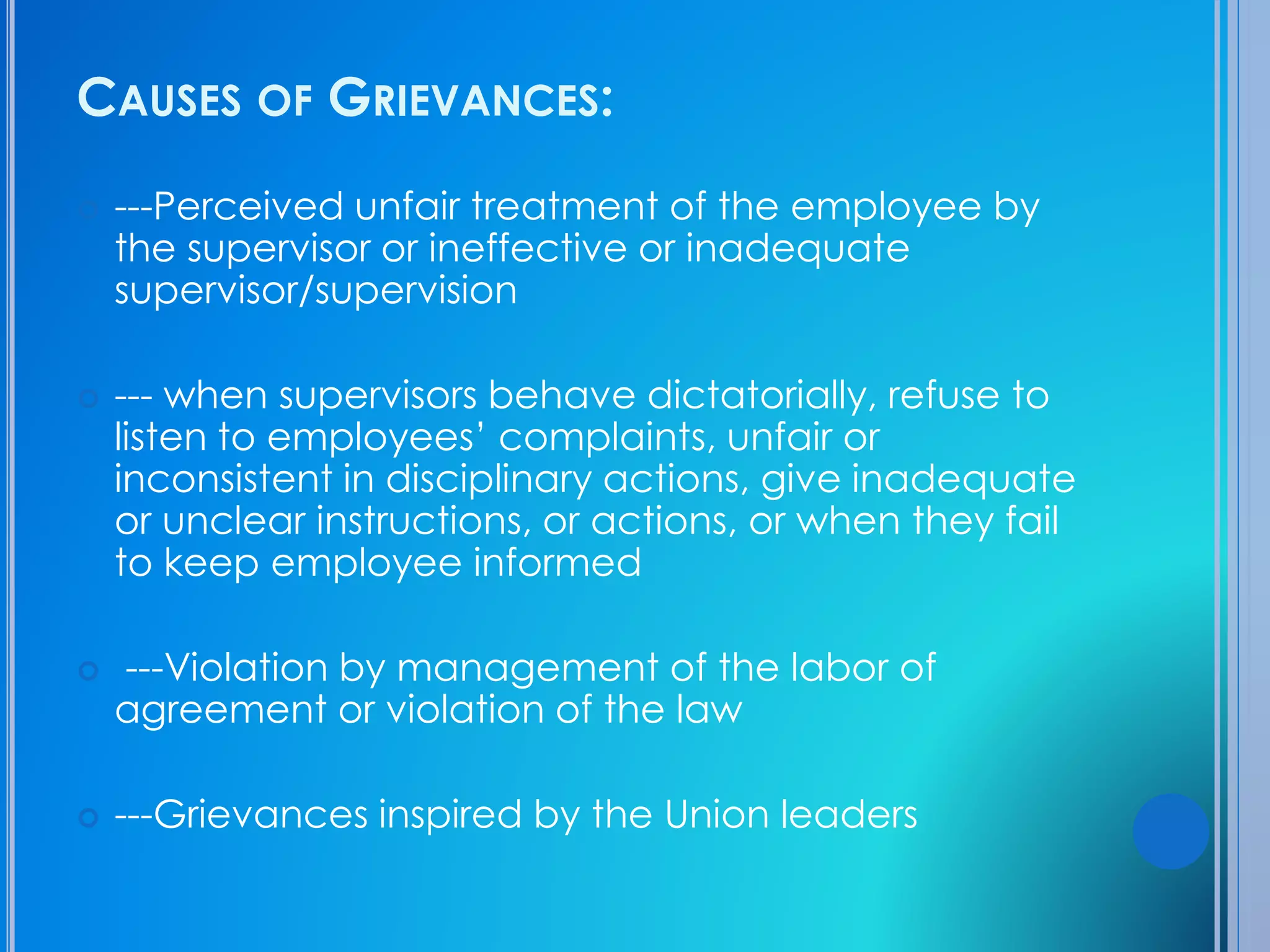 Complaints and Grievances | PPTX