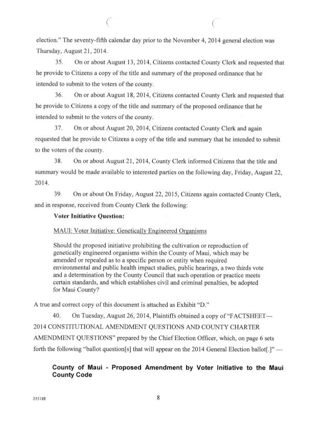 Complaint Taal Et Al V Mateo No 14 01 0506 Exhs A I 2d Cir 9 5