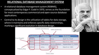 Open Source Rdbms complete_DBMS_vtu_engineering presentation | PPTX