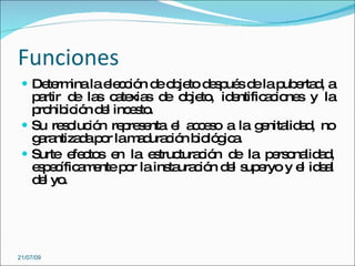 Funciones
  De rm la e c ió d o je d s ué d la p e d a
     te ina  le c n e b to e p s e     ub rta ,
   p rtir d la c te s d o je , id ntific c ne y la
    a      e s a xia e b to e           a io s
   p hib ió d l inc s .
    ro ic n e e to
  Su re o ió re re e
         s luc n p s nta e a c s a la g nita a , no
                            l c eo     e lid d
   g ra
    a ntiza ap r lam d c n b ló ic .
            d o      a ura ió io g a
  Surte e c s e la e truc c n d la p rs na a ,
           fe to n      s tura ió e      e o lid d
   e p c a e p r la ins ura ió d l s e y e id a
    s e ífic m nte o      ta c n e up ryo l e l
   d l yo
    e .




21/07/09
 