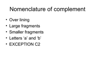 Complement Acronym Complement System | PPT