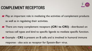 Complement system and its synthesis + activation | PPTX