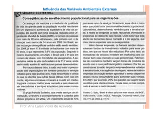 Influência das Variáveis Ambientais Externas




                                                             36



Prof. Ana Luísa Vieira de Azevedo
 