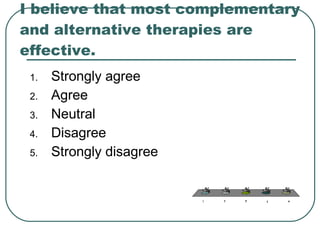 Complementary and alternative medicine | PPT
