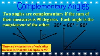 Complementary and Supplementary Angle.pptx