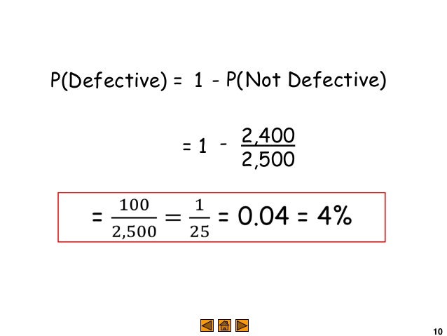 Complementary Probability