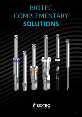 BIOTEC
COMPLEMENTARY
SOLUTIONS
Biotec 2019 Product Catalog | 1
 