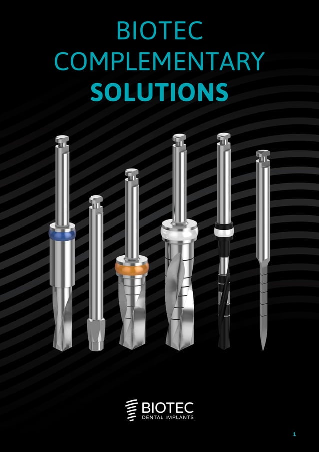 Biotec Dental Implants Kits & Tools Catalogue 2019 PDF