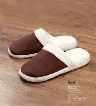 FRÍO Y LLUVIA FRIO E CHUVA | 93




Egon 7048
Zapatillas. Microfibra.
Tallas 36-38, 42-44


    Print Code: N(8)
   60 / 10

-500         +500        +2000    +5000
4,12 €       3,91 €      3,80 €   3,70 €
 