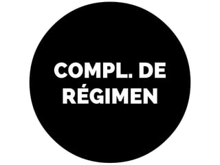 COMPL. DE
RÉGIMEN