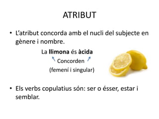 Complements verbals | PPTX