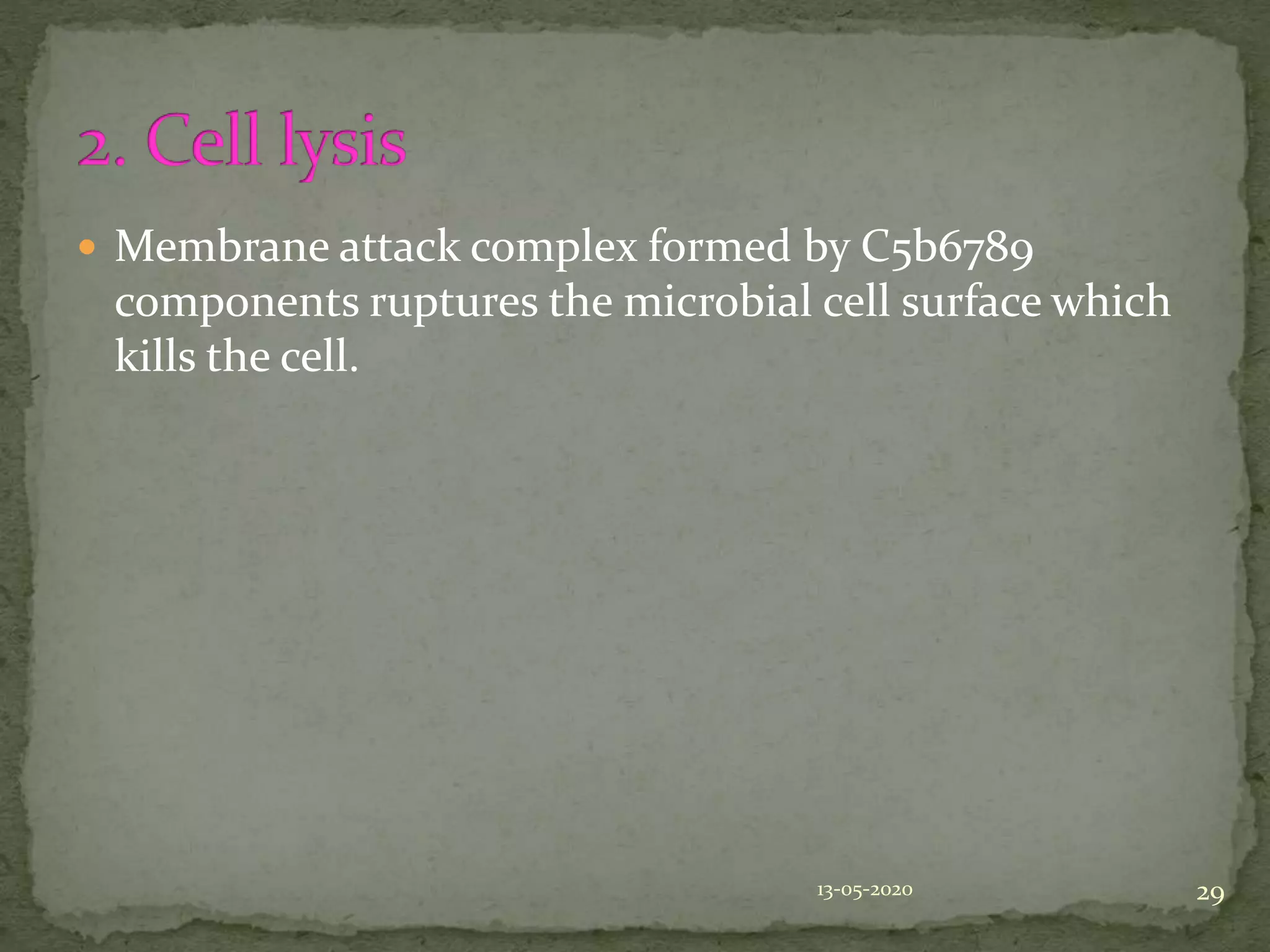 Complement system | PPT