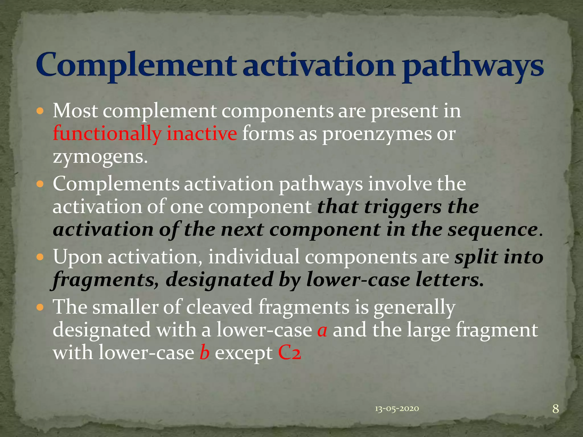Complement system | PPT