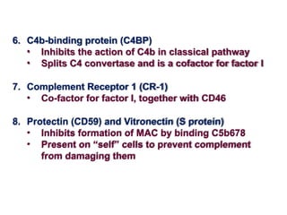 complement system and characteristics of CS | PPTX