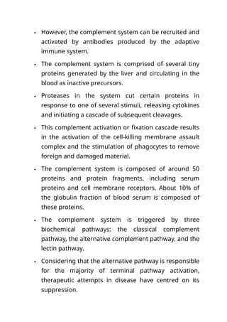 Comprehensive Overview of the Complement System in Immunity and Disease ...