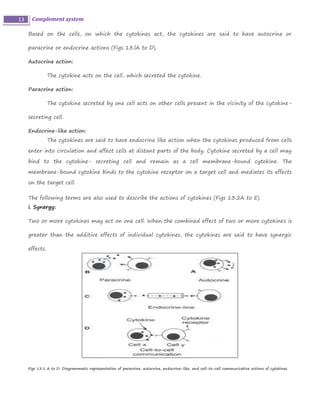 Complement system and cytokines | PDF