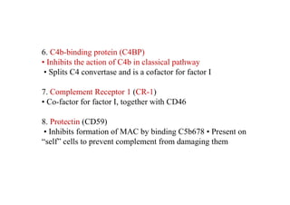 Complement System and clinical aspects . | PPTX