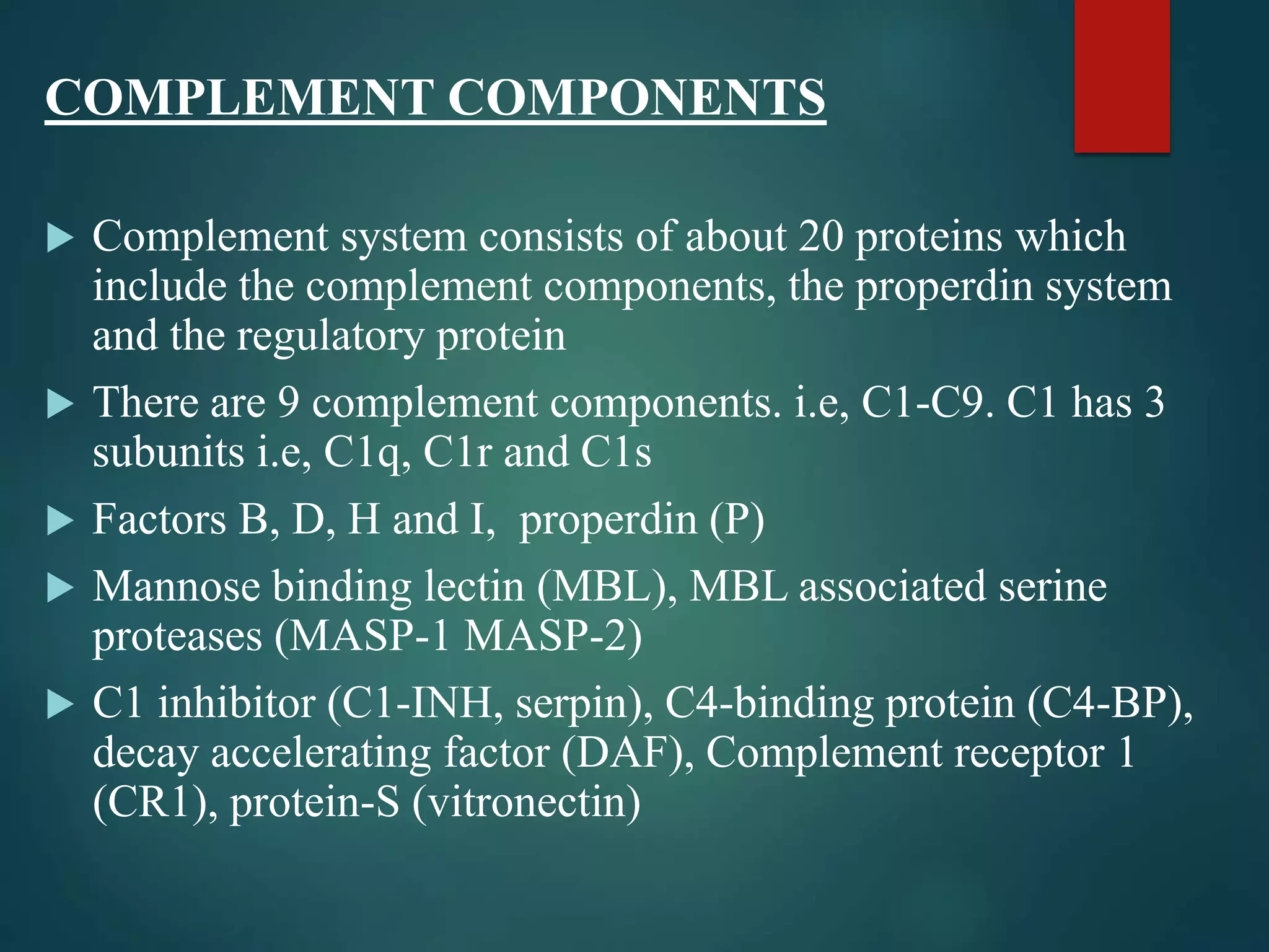 Complement System | PPTX