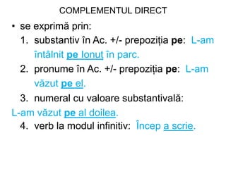 Complementul cl.6 | PPT