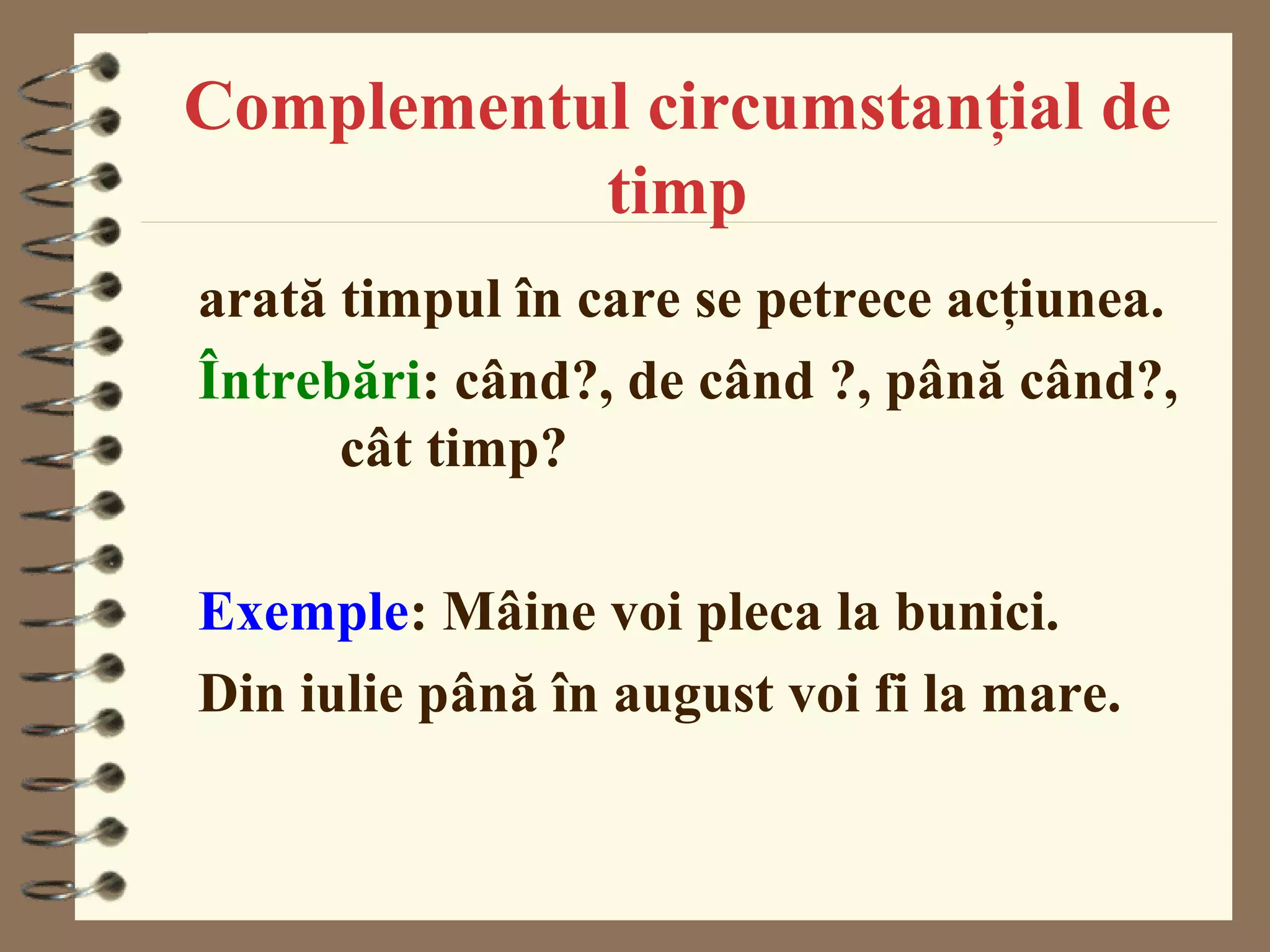 Complemetul Prezentare | PPT