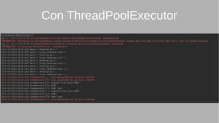 Con ThreadPoolExecutor
 