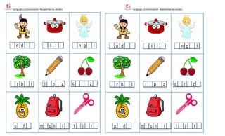 Lenguaje y Comunicación. Repasemos las vocales Lenguaje yComunicación. Repasemoslasvocales
 