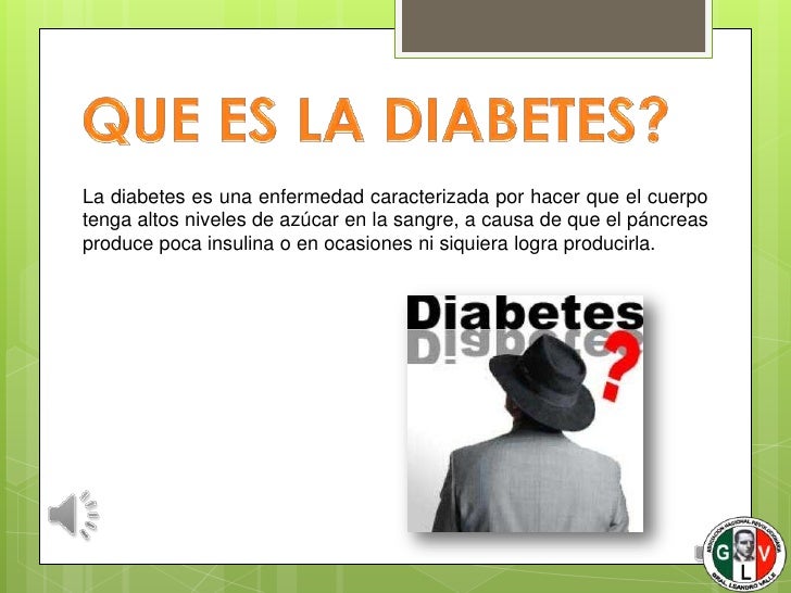 INFORMATE SOBRE LA DIABETES INFORMATE SOBRE LA DIABETES