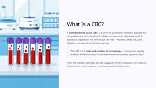 Comprehensive Guide to Complete Blood Count (CBC) Interpretation and ...