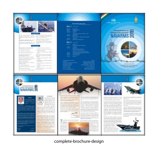 brochure design samples