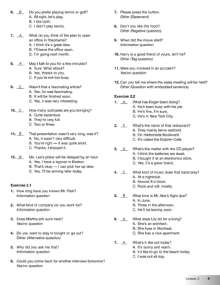 Complete guide-to-toeic-test---answer keys | PDF