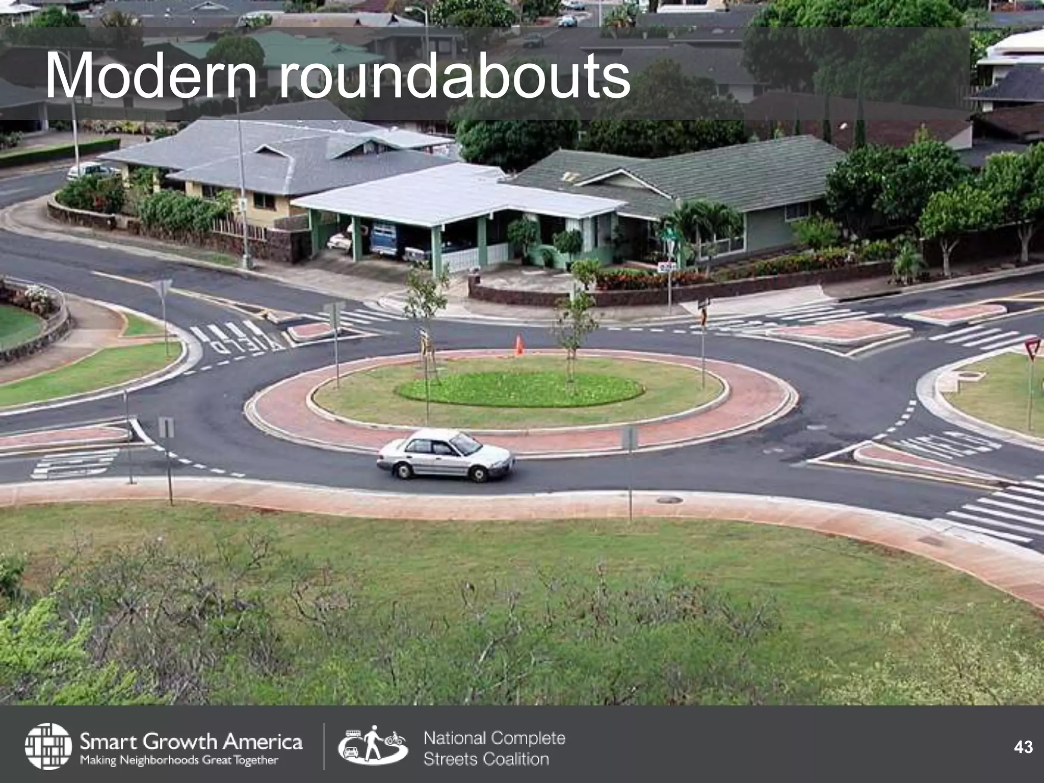 Modern roundabouts
43
 