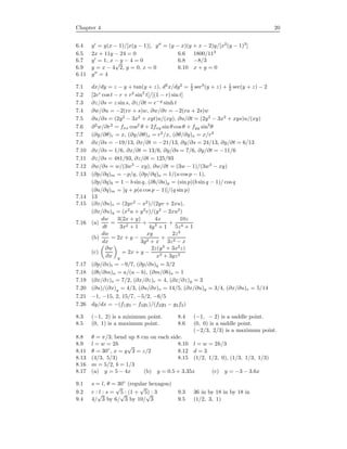 Complete Solutions Mathematical Methods In The Physical Sciences 3rd