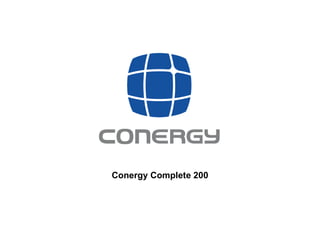 Conergy Complete 200 
