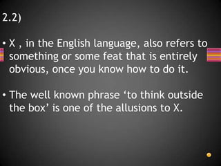 And the answer is..Space elevator