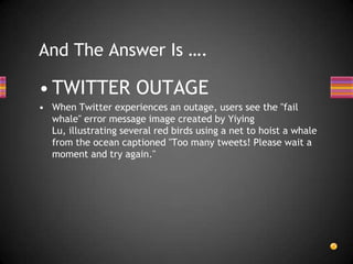 CalculusAnd The Answer Is ….