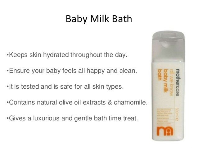 baby care products slideshare