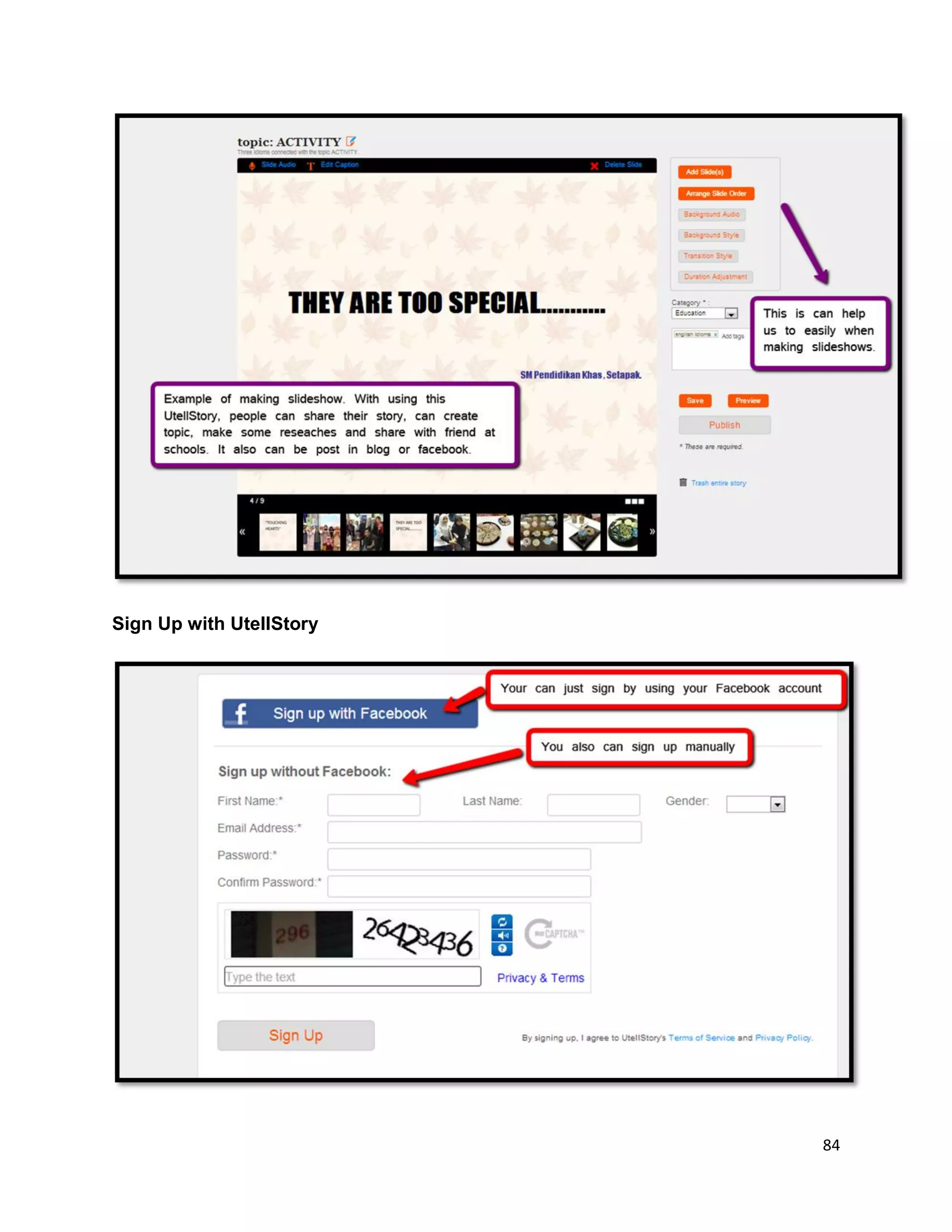 84
Sign Up with UtellStory
 