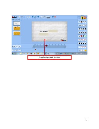 14
The effect will look like this.
 
