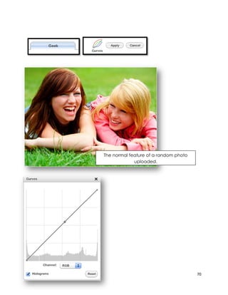 70
The normal feature of a random photo
uploaded.
 