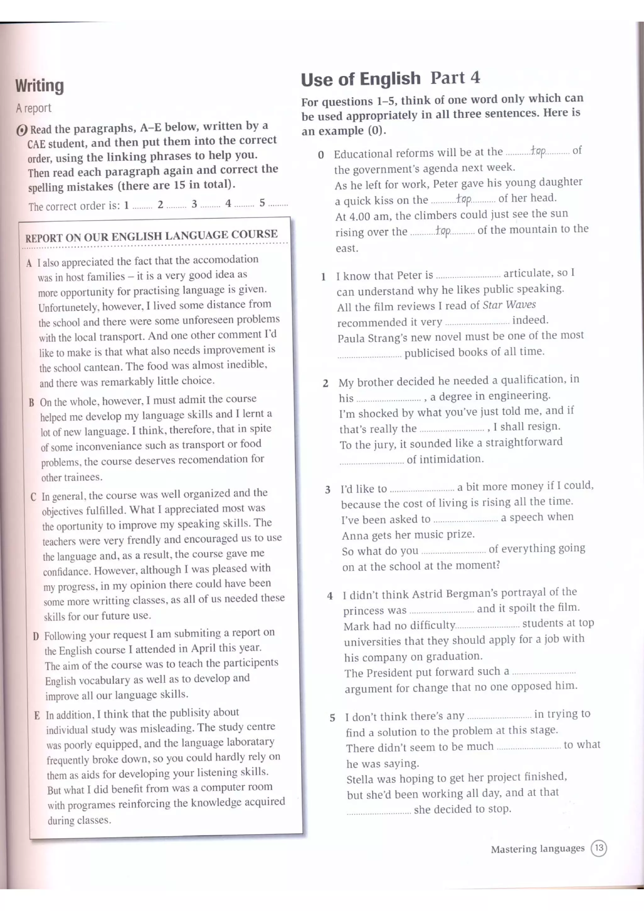 Complete cae workbook_with_answers