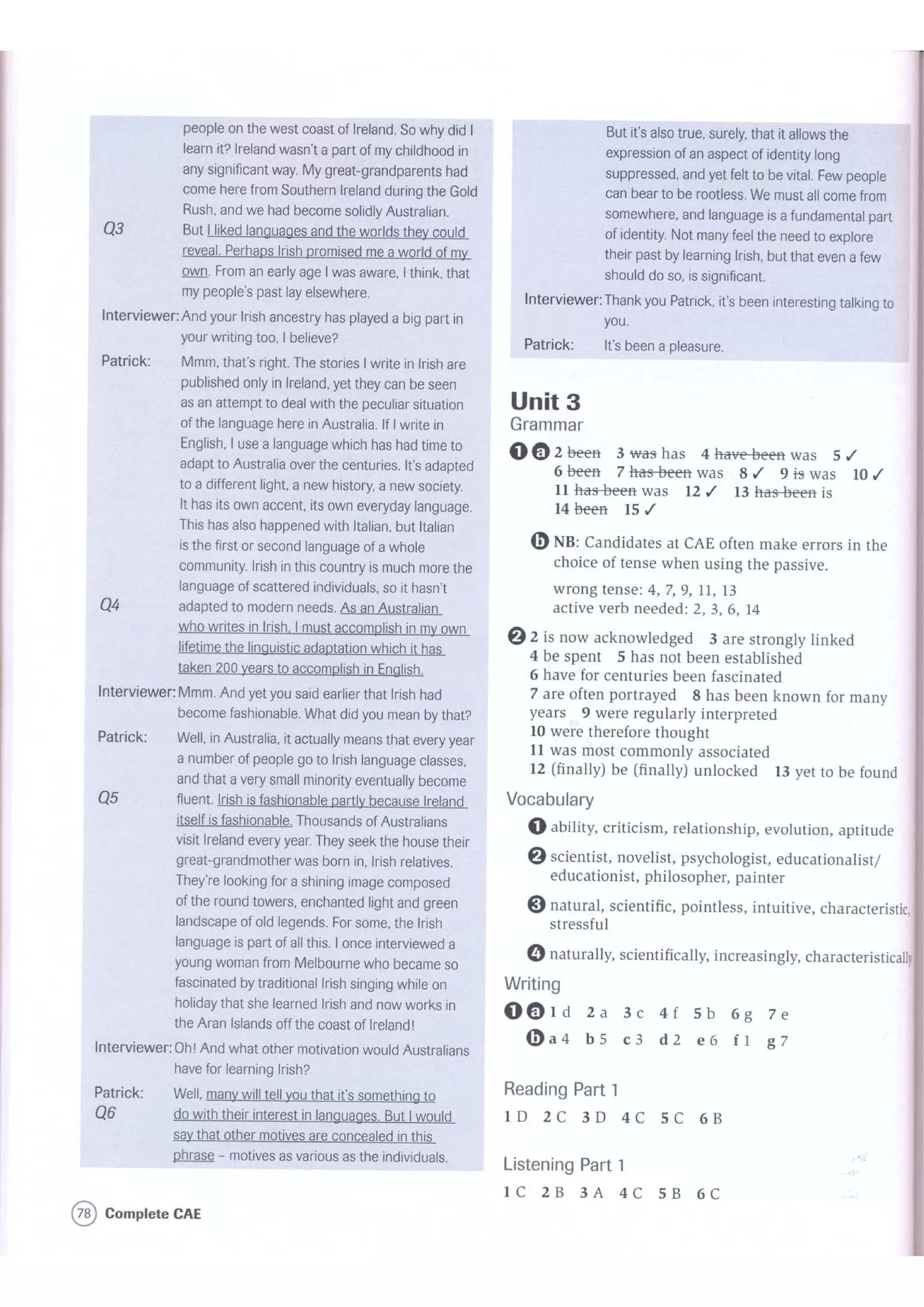 Complete cae workbook_with_answers