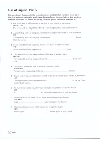 Complete cae workbook_with_answers | PDF