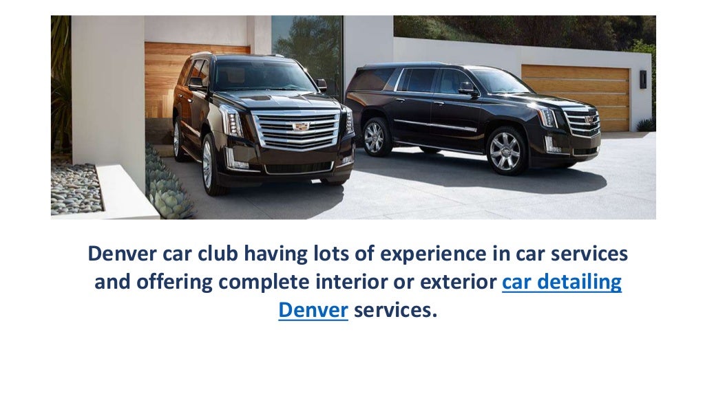 Complete Car Detailing Services in Denver