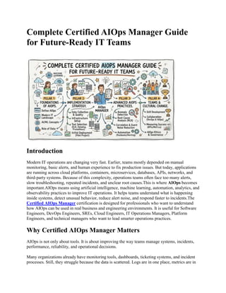 Complete Certified AIOps Manager Guide for Future.pdf