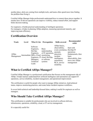 Complete Certified AIOps Manager Guide for Future.pdf
