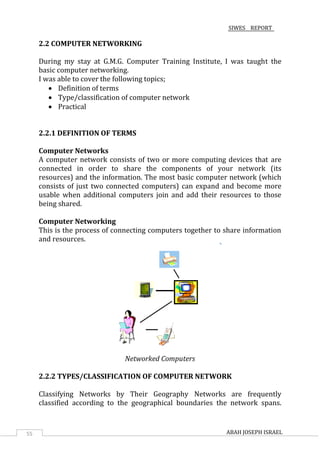 Computer Basics - A SIWES Report. | PDF