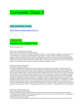 Complete class 2 | PDF