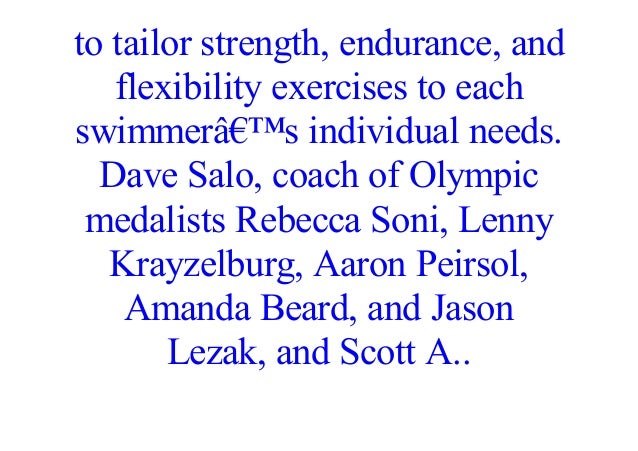 Pdf Book Complete Conditioning For Swimming Complete - 