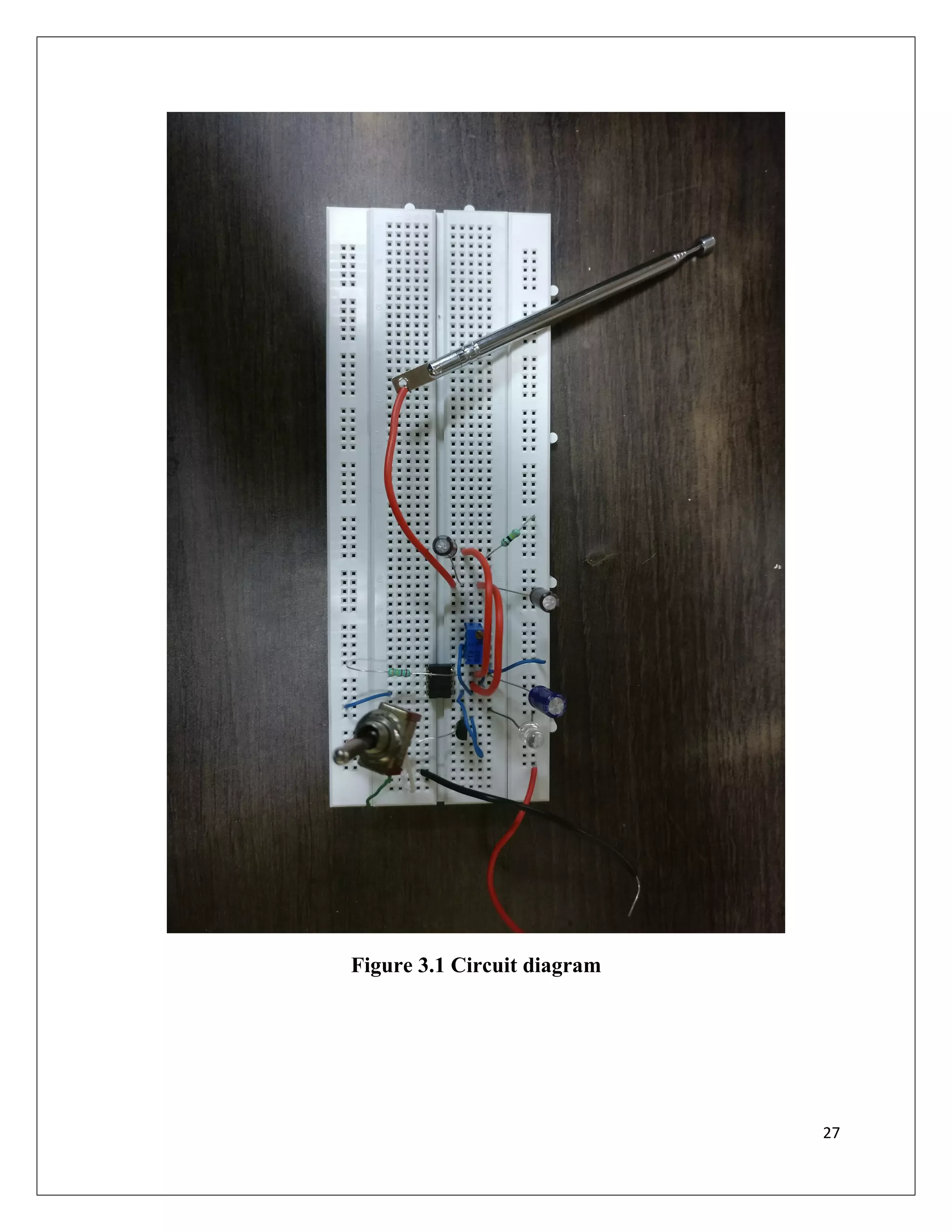 Figure 3.1 Circuit diagram
27
 